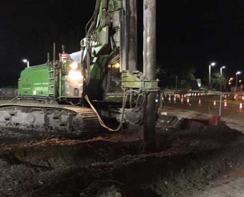 Mersey crossing soil stabilisation