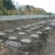 Ground stabilisation soil mixing columns